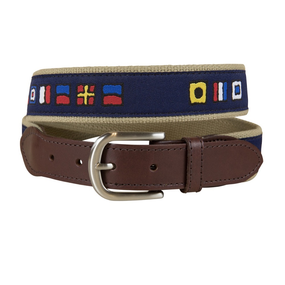 Belted Cow | It's 5 O'Clock Somewhere Leather Tab Belt